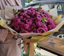 Монобукет из 19 роз