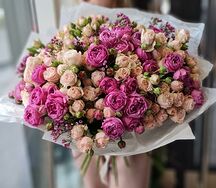 Монобукет из роз