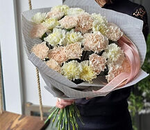 Монобукет с диантусом