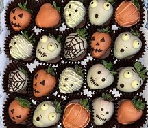 Клубника в шоколаде Halloween