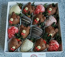 Клубника в шоколаде Мишки