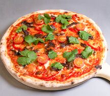 Пицца мясная из говяжьей вырезки