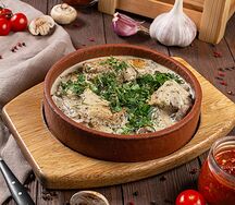 Цыцыла Шкмерули с грибами