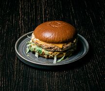 Чизбургер с курицей