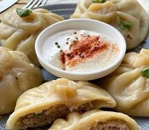 Грузинские Хинкали с сыром