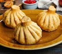 Грузинские Хинкали жареные 3 мяса