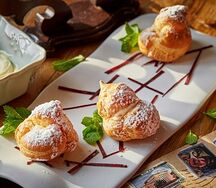 Шу с заварным кремом