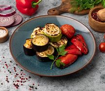 Овощное ассорти запеченное на мангале