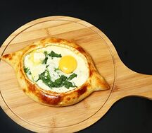 Хачапури со шпинатом 