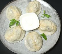 Манты с бараниной