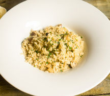 Ризотто с белыми грибами