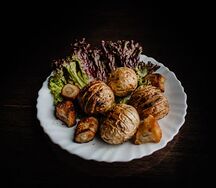 Картофель с курдюком