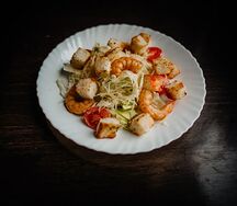 Цезарь с креветками