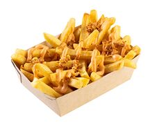 Картофель фри в бургерном соусе