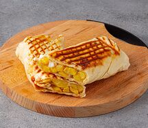 Шаурма с картошкой фри без мяса