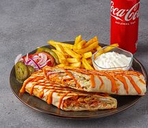 Шаурма Биг Мейсти и Сoca-Cola