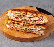 Шаурма с говядиной в лепешке