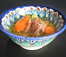 Шурпа с говядиной