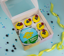 Бенто-торт с капкейками Моему Десантнику