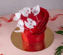 Торт Подарочный Безусловная любовь в красном 2кг