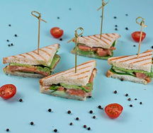 Набор сендвичи мини с семгой