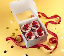 Подарочный набор трайфл красный бархат 4шт