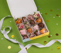 Клубника в бельгийском шоколаде Вдохновение 16шт