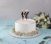 Торт Подарочный с гипсофилой 2кг