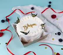 Бенто-торт 8 марта c голубикой