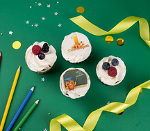 Набор капкейков Первое сентября 4шт