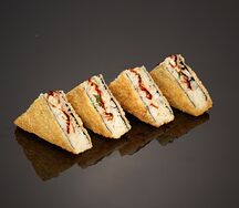 Ролл с угрем темпура