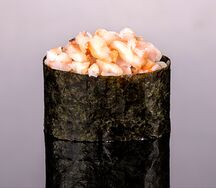 Гункан с креветкой