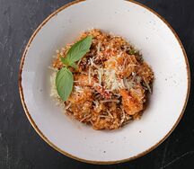 Ризотто с креветками