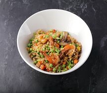 Рис с креветкой