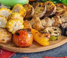 Овощи на мангале