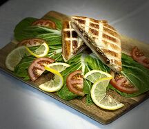 Сэндвич с ветчиной и сыром