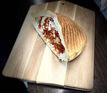 Шаурма в лепешке