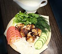 Шашлык из куриного филе
