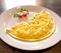 Омлет с сыром