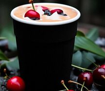 Капучино дикая вишня 350мл