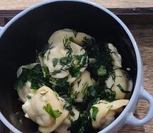 Фитнес-пельмени ручной лепки