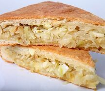 Пирог с капустой