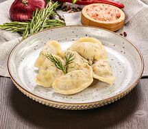 Вареники с картошкой (ручная лепка)