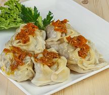 Манты с бараниной