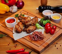 Шашлык из куриной голени