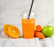 Морковь-яблоко-апельсин