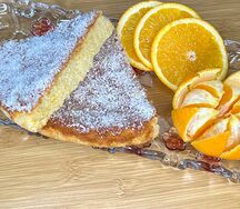 Апельсиновый торт-пирог
