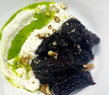 Салат с вяленой свеклой