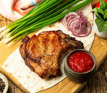 Шашлык из cвинoй корейки