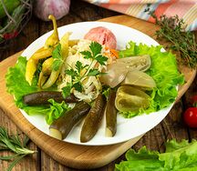 Тарелка солений